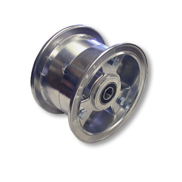 5″ Aluminum Tri-Star Wheel, 3″ Wide With 3/4″ Id Sealed Ball Bearing