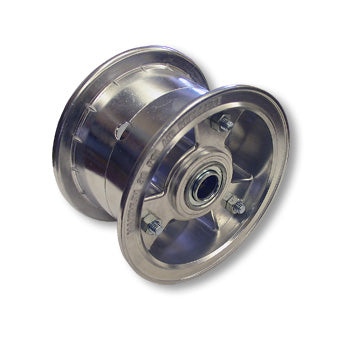 5″ Aluminum Tri-Star Wheel, 3″ Wide With 5/8″ Id Standard Ball Bearings