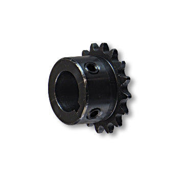 Sprocket B-Type, Steel #219 Chain, 16T 3/4″ Bore, 3/16″ Keyway, 5/16-18 Set Screw
