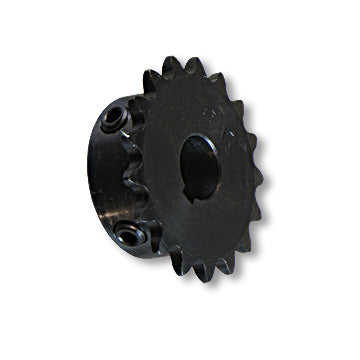 Sprocket Steel #35 B-Type 17T 5/8″ Bore, 3/16″ Keyway, 5/16-18 Set Screw