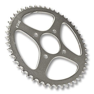 Sprocket, Steel, #40/41(#420) Chain, 2″ Bore, 4 Holes@.375″, 2.875″ Bolt Circle, (P5263) 48 Tooth