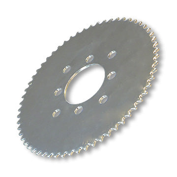 Sprocket, Steel, #35 Chain, 72 Tooth, 4 Holes@.375″ On 2.875″ Bolt Circle (Bolt Pattern P5263) & 4 Holes@.375″ On 3.5″ Bolt Circle (Bolt Pattern P5214) 2.125″ Bore