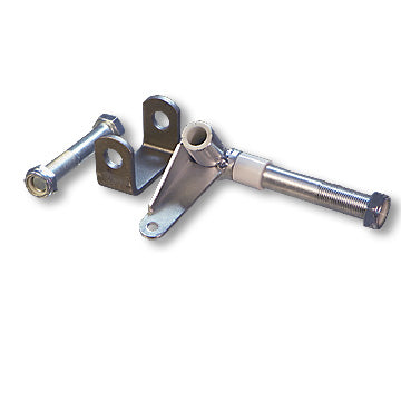 Spindle & Bracket Set, 3/4-16 Axle X 3-3/4″ Length, 5/8 Kingpin, Side #1 (& Hardware)