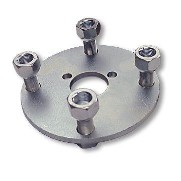 Atv Adapter Hub, Zinc Plt, With 4 Ea 1/2″ X 1-1/4″ Bolts On A 4″ Bolt Circle And 3 Locating Holes On A 1-7/8″Dia. Circle