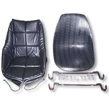 Bucket Seat Kit, Complete, With Bracket, Hardware & Seat Cover