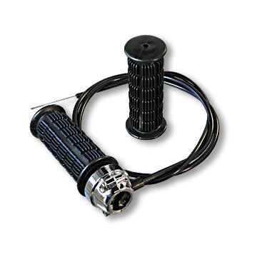 Throttle Kit, Deluxe, 50″ Lined Conduit, 54″ Cable (7X7 Type) & Deluxe Dummy Grip, For 7/8″ Od Handlebars