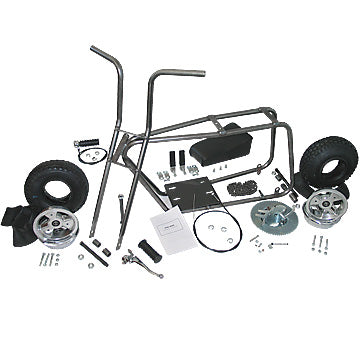 Minibike Kit With 6″ Aluminum Tri-Star Wheels