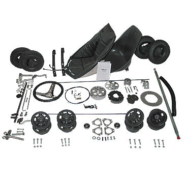 Kart Components Less Frame, 5″ Azusalite Nylon Wheel