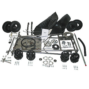 Kart Kit With 5″ Azusalite Nylon Wheels