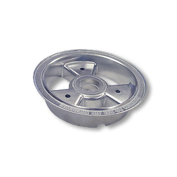 6″ Aluminum Tri-Star Wheel, One Half Only, 1.5″ Wide For Ball Bearing