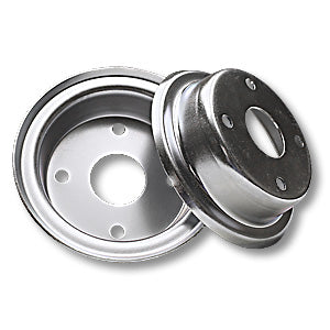 4″ Multi-Purpose Steel Wheel, 2 Halves (No Hub)