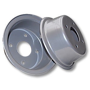 6″ Multi-Purpose Steel Wheel, Wide, 2 Halves (No Hub)