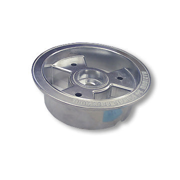 6″ Aluminum Tri-Star Wheel, One Half Only, 2″ Wide, With 3/4″ Bore For Tapered Roller Bearing Or Live Axle