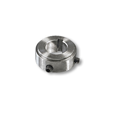 Hub, Steel, 1-1/4″ Id X 1-7/8″ Od X 1/2″ Wide, 1/4″ Keyway & 2 Set Screw Holes – 5/16-18