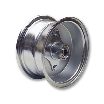 6″ Wheel, Steel, Assembly With 5/8″ Bb Hub, 2 Piece Rim, 3-3/8″ Wide (Centered)