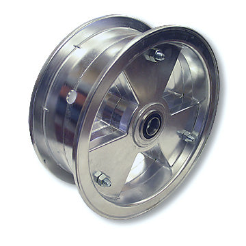 8″ Aluminum Tri-Star Wheel, 3″ Wide With 3/4″ Sealed Ball Bearing