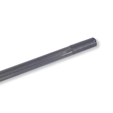 Axle, Solid Standard Steel, 38″ Length, 3/4″ Dia, 2″ Threaded Ends (No Step), Two 3/16″ Keyways