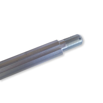 Axle, Solid Deluxe Flexpruf Steel, 36″ Length, 1″ Dia, 1-1/2″ Stepped Ends, (1-1/8″ Thread Length), 2 Offset 1/4″ Keyways