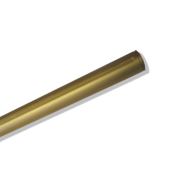 Axle, Aluminum Tube, 40″ Length, 1-1/4″ Od, .195 Wall, Gold