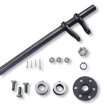 Steering Shaft, 5/8″ Od & Hub Kit, Welded Pitman Arms, 28″ Length