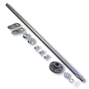 Steering Shaft, 5/8″ Od & Hub Kit, Unwelded Pitman Arms, 24″ Length