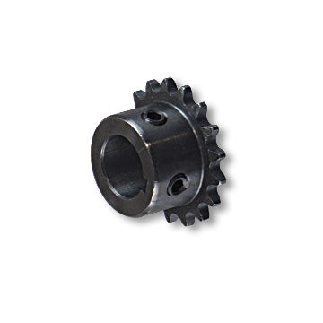 Sprocket – “B” Type, Steel, #219 Chain, 17T 3/4″ Bore, 3/16″ Keyway, 5/16-18 Set Screw