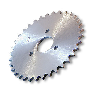 Sprocket, Aluminum, #35 Chain, P5256 – 1″ Bore, 1.687″ Bolt Circle, 3 Bolts @ .272, 33 Tooth