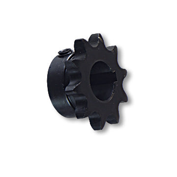 Sprocket – “B” Type, Steel, #415 Chain, 3/4″ Bore, 3/16″ Keyway, 5/16-18 Set Screw, 10 Tooth