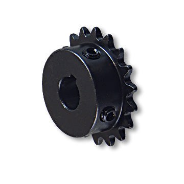 Sprocket – “B” Type, Steel, #35 Chain, 5/8″ Bore, 3/16″ Keyway, 5/16-18 Set Screw, 21 Tooth