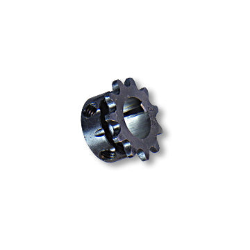 Sprocket – “B” Type, Steel, #35 Chain, 3/4″ Bore, 3/16″ Integral Key, 5/16-18 Set Screw, 11 Tooth