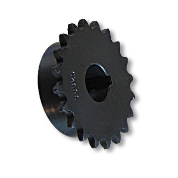 Sprocket – “B” Type, Steel, #35 Chain, 3/4″ Bore, 3/16″ Keyway, 5/16-18 Set Screw, 20 Tooth