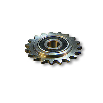 Idler/Tensioner Sprocket Steel, #35 Chain, 1/2″ Id Precision Bearing, 19 Tooth