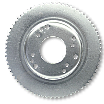 Brake Drum, 4-1/2″ & #35 72 Tooth Sprocket, Machined Od, Zinc Plated”