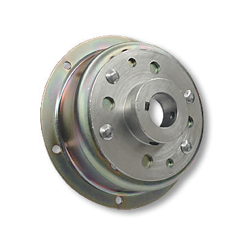 Brake Drum, 4-1/2″, Flanged, Machined Od, Riveted To Mini-Hub, 1-1/4″ Bore