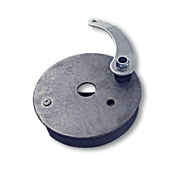 Brake Assembly, 4-1/2″, Round Backing Plate, Steel, 3/4″ Bore