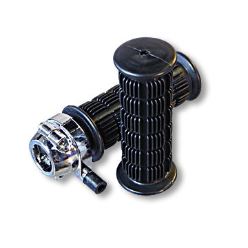 Throttle Kit Less Cable & Conduit With Deluxe Dummy Grip, For 7/8″ Od Handlebars