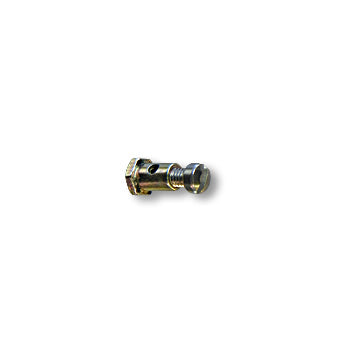 Wire Swivel With Screw, 1/4″ Od X 8-32″ Id X .240″ Length, 3/32″ Maximum Cable Diameter