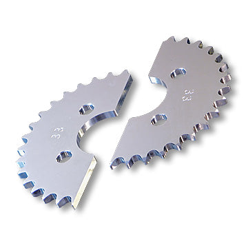 Axle Sprocket, Aluminum, #40 Chain, P5237 Bolt Pattern – 1.75″ Bore, 2.75″ Bolt Circle, 34 Tooth