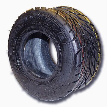 11-600 X 5 Rain Slick Tire, 4 Ply, Tubeless, 6.25″ Wide, 10.2″ Od