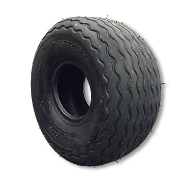 800 X 6 Ribbed Tire, 4 Ply, 8.0″ Wide, 16.0″ Od, Flat Profile