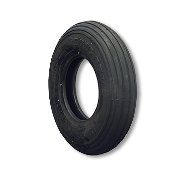 200 X 50 Ribbed Tire, 2 Ply, 2.1″ Wide, 7.5″ Od, Round Profile
