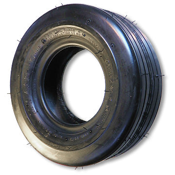 16-650 X 8 Ribbed Tire, 2 Ply, 6.4″ Wide, 16.4″ Od, Flat Profile