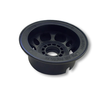 5″ Azusalite Wheel, For 1-3/8″ Od Ball Bearings, One Half Only With Valve Hole, 2″ Wide