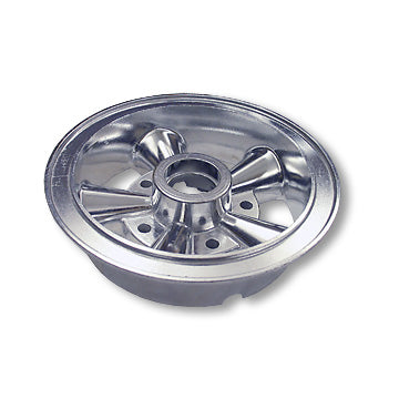 6″ Aluminum Astro Wheel, One Half Only, 1-1/2″ Wide For Ball Bearing