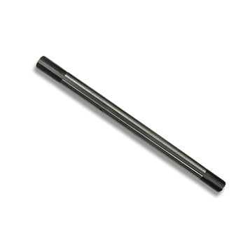 Aluminum Mini Axle, Steel 1″ Dia X 16″ Length, 1-14 Threaded Ends 2″ Long, 1/4″ Kw
