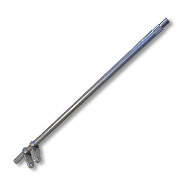 Steering Shaft, Splined, 5/8″ Od With Snap Ring & Welded Pitman Arms, 25″ Length