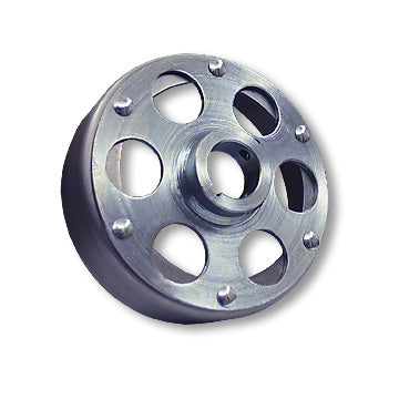 Brake Drum For 6″ Brake, 4-9/16″ Bore, Unplated With Riveted Uni-Hub, 1-1/4″ Bore