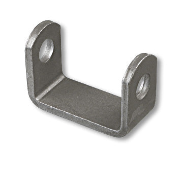 Spindle Bracket For 5/8″ Kingpin, 2-1/2″ Between Ears, 1-1/4″ Clearance To Bolt Centerline, 1/4″ Thick X 1-3/16″ Wide