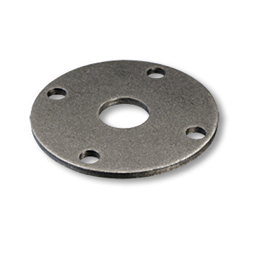 Steel Disc  4-7/8 Od, 1-5/16″ Bore, 4 Holes On 4″ Bolt Circle, 1/4″ Thick