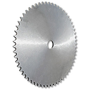 Sprocket, Blank (1″ Bore & No Bolt Pattern), Aluminum, #50 (#530) Chain, 52 Tooth